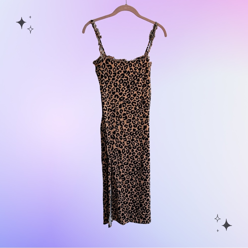 🔴SOLD🔴 Leopard print summer dress